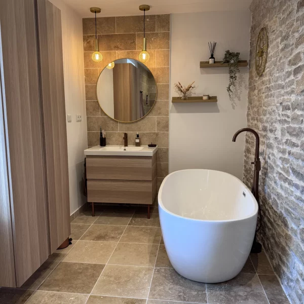 Salle de bain clé en main